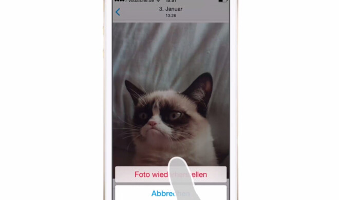 Sie können gelöschte Fotos auf Ihrem iPhone wiederherstellen