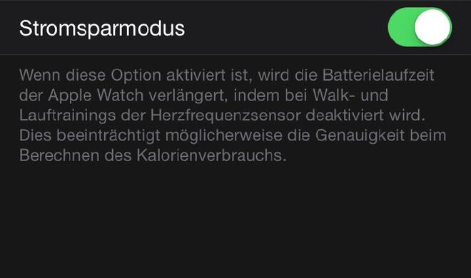 Stromsparmodus: Länger Spaß haben