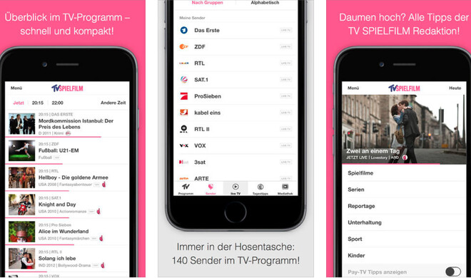 Fernsehglotzen überall es wo es Internet-Empfang gibt