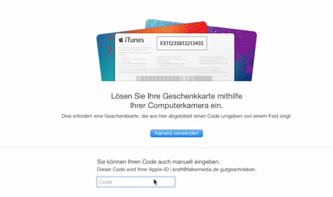 So lösen Sie iTunes-Geschenkkarten in iTunes ein