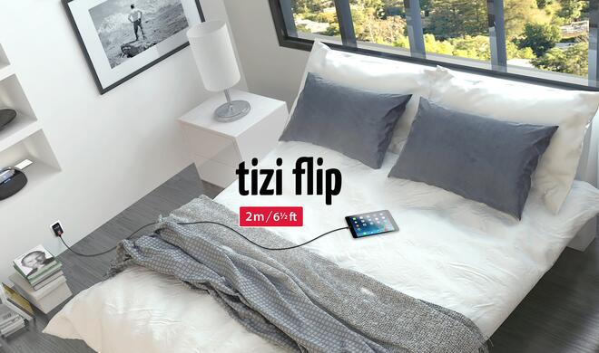 Laden bei bis zu zwei Meter Entfernung