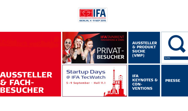 Die IFA findet vom 4.9. bis zum 9.9 in Berlin statt