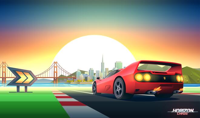 Neu im App Store: der moderne Retro-Renner Horizon Chase