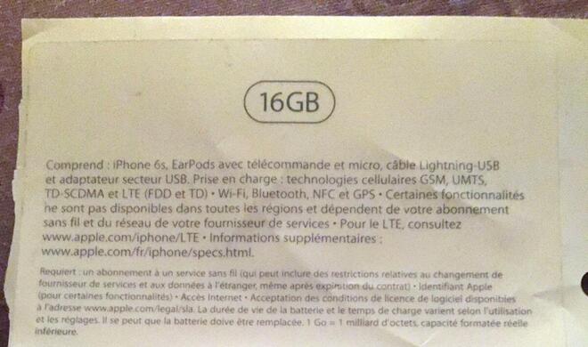 Auch das iPhone 6s wird es mit 16 GB internem Speicher geben