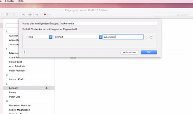 Die Kontakte-App kann Ihnen helfen die Übersicht zu behalten