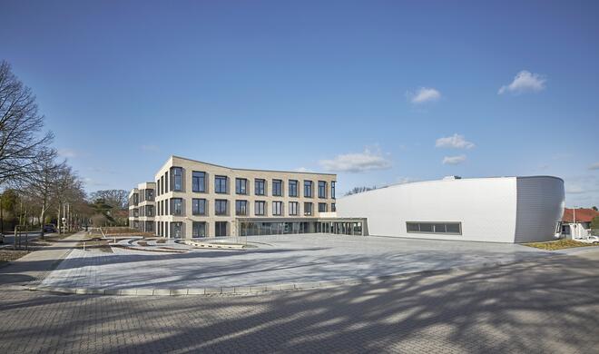 Der Firmensitz von Sennheiser