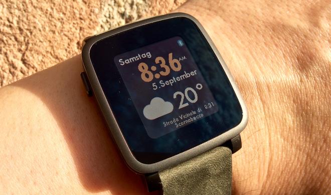 Pebble Time Steel im Test eine Alternative zur Apple Watch Mac Life