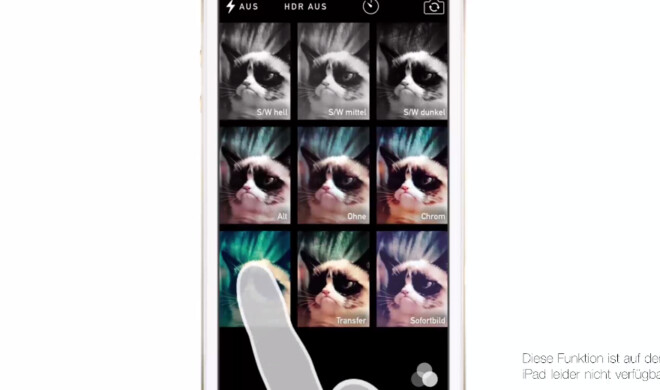 Die iPhone-Kamera eignet sich hervorragend für Schnappschüsse