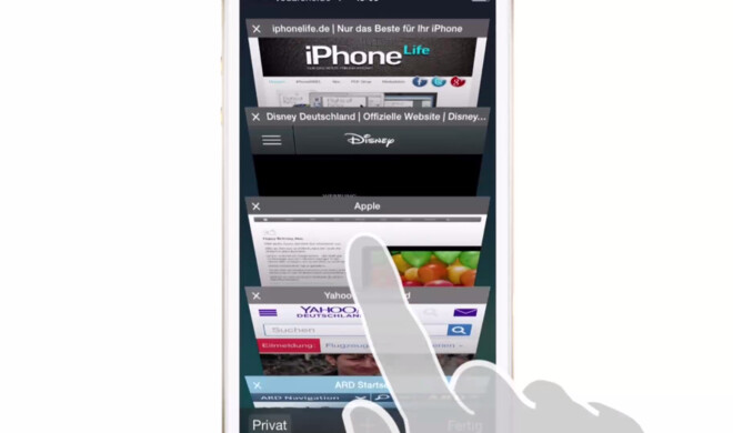 Die Safari-App besitzt einen Privat-Modus