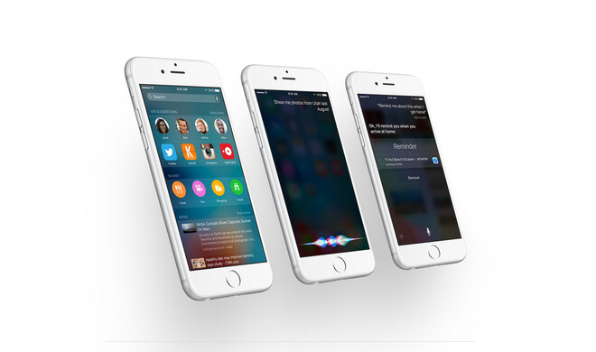 Wie schlägt sich iOS 9 auf einem älteren Gerät im Vergleich zu iOS 8?