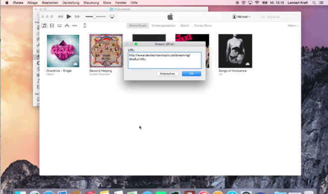 Sie können mit iTunes auch Radio hören