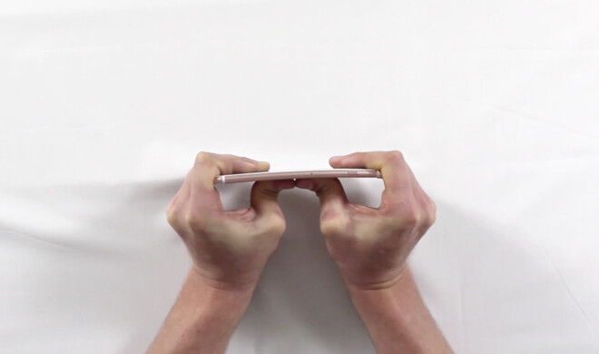Verbiegt sich das iPhone 6s dauerhaft?