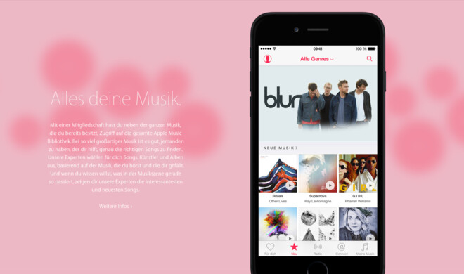 Apple Music wird für viele Nutzer ab Oktober Gebühren kosten