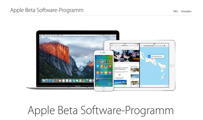 Die Teilnahme am Beta-Test-Programm ist kostenlos