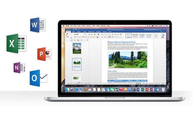 Microsoft Office 2016 für den Mac