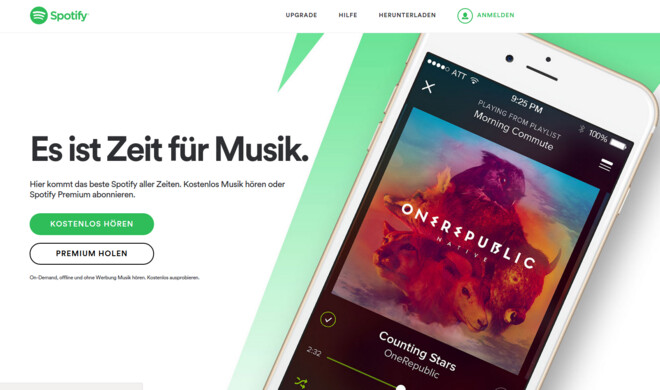 Spotify ist der größte Musik-Streaming-Dienst der Welt