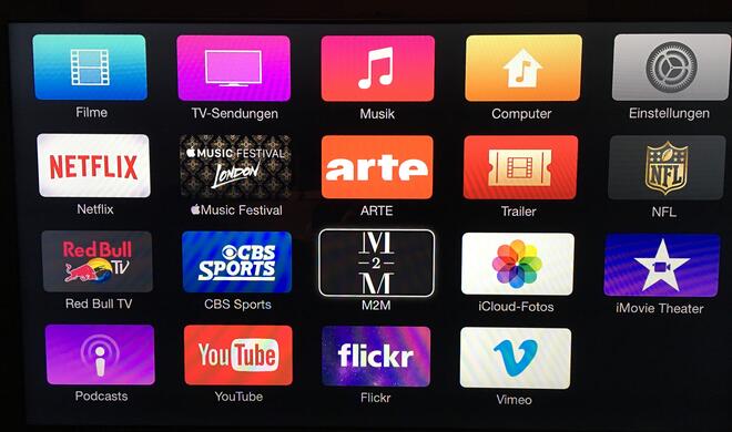 Neue Kanäle für Apple TV verfügbar