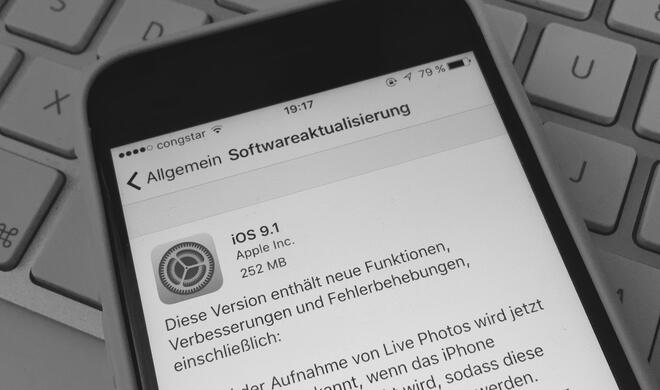 iOS 9.1 steht nun zum Download bereit