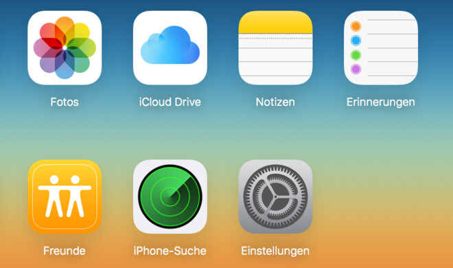 Es ist nun auch möglich, die „Freunde suchen“-Funktion über iCloud.com zu nutzen.