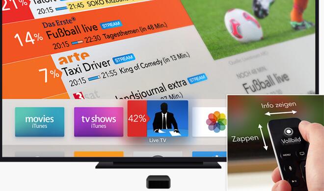 Live TV steht ab sofort im App Store zum Download bereit