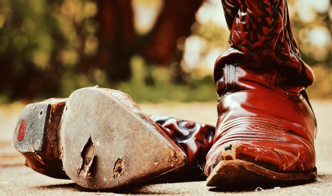 30 Die Cowboystiefel von Chuck Norris sind aus echten Cowboys.