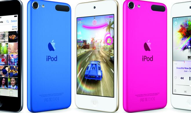 Das extrem dünne Gehäuse des iPod touch gilt Analysten zufolge als grobes Vorbild für das iPhone 7