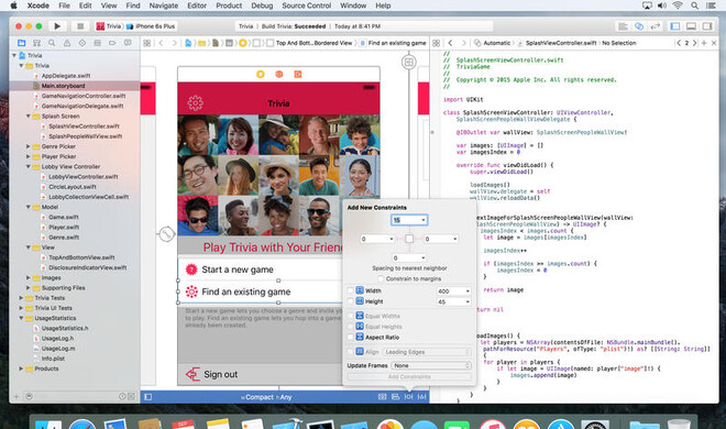 Xcode hat ein neues Update erhalten