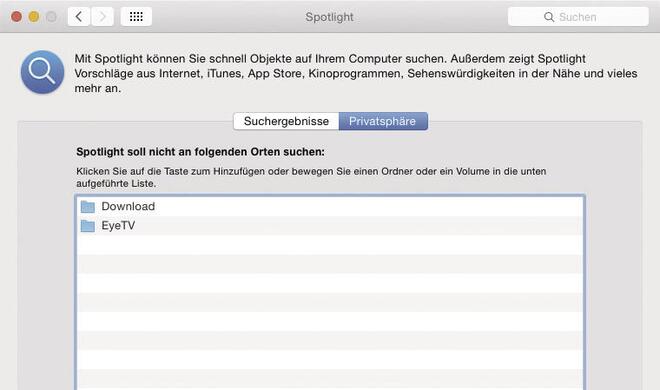 Schließen Sie gezielt Verzeichnisse und Laufwerke von der Suche aus und verhindern Sie, dass Dritte über die Suche Zugriff darauf bekommen.
