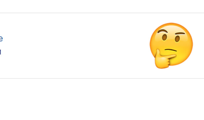 Nur iOS scheint ein Nachdenken-Emoji zu haben
