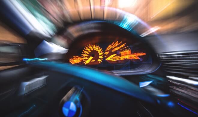 Verkehrskontrolle durch die Polizei