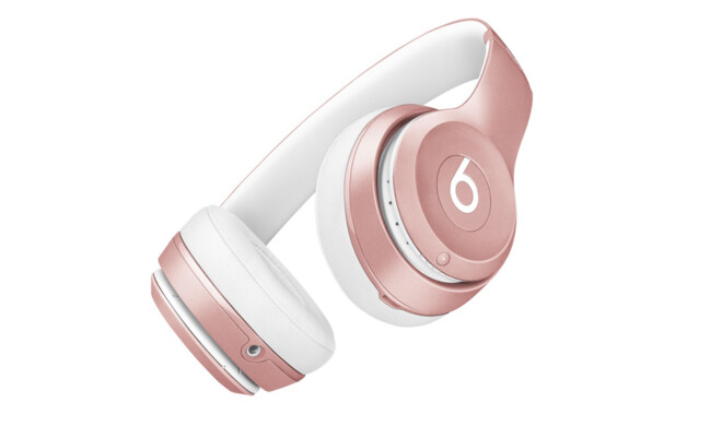 Den Beats Solo2 Wireless Kopfhörer gibt es jetzt auch in Roségold