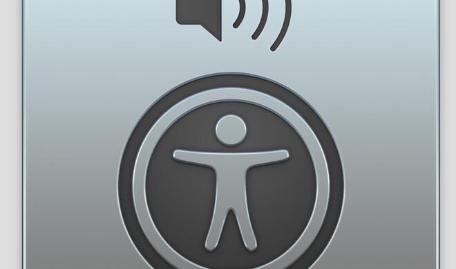 VoiceOver ist in iOS und OS X integriert