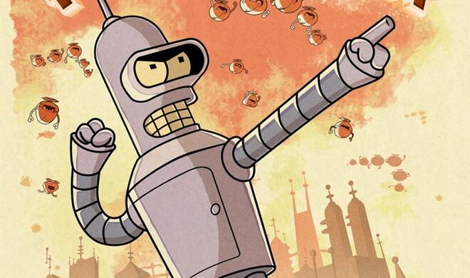 Die Serie Futurama wird bald auf dem iPhone ein neues Leben erhalten