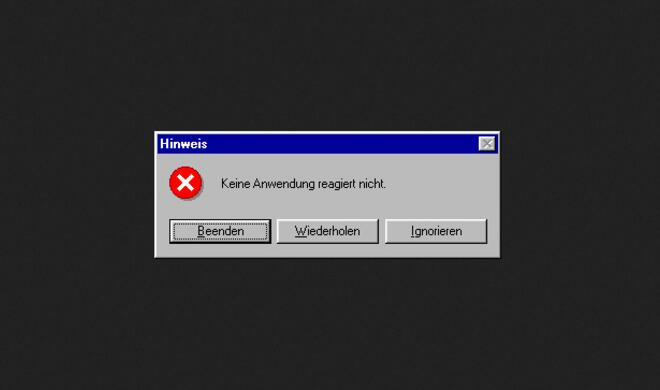 Fehlermeldungen für Fortgeschrittene.