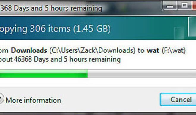 Mehr als 100 Jahre auf einen Kopiervorgang warten? Kein Problem, wir haben Zeit!