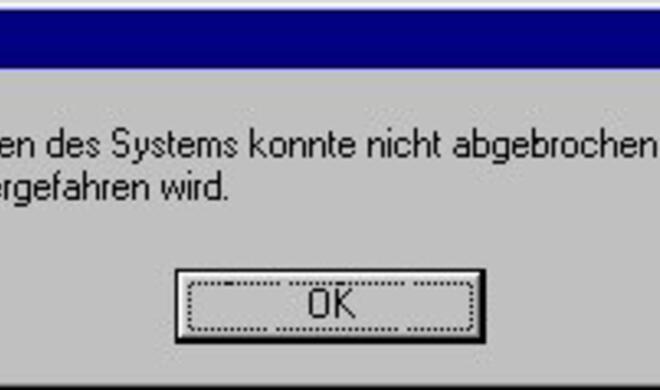 Einleuchtend. Nicht.
