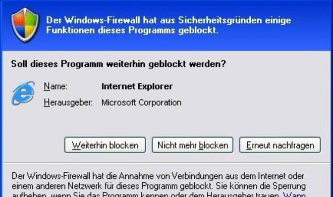 Den Internet Explorer blocken? Eine hervorragende Idee.