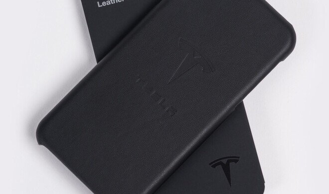 IPhone-Lederhülle von Tesla
