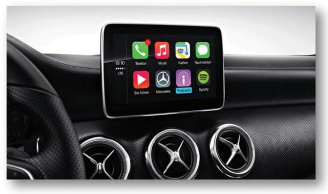 CarPlay wird bei Mercedes ein teures Vergnügen