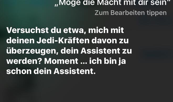 Du hast mich durchschaut.