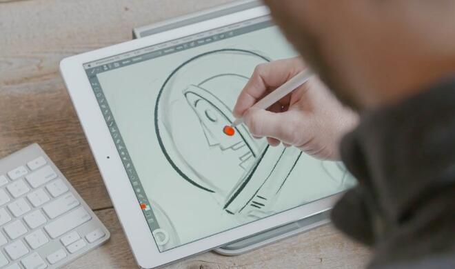 Astropad und Photoshop CC auf dem iPad Pro