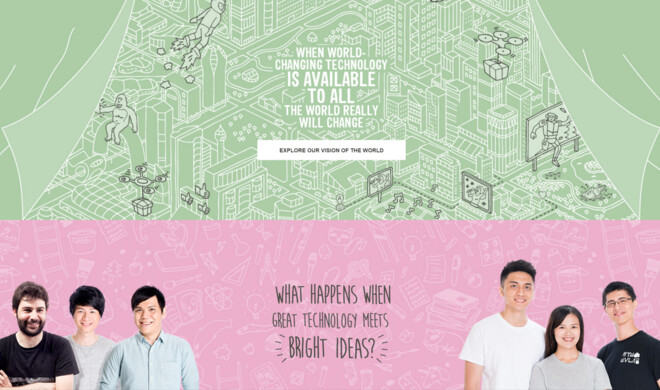 Mediateks Webseite ist eigentlich nicht hässlich. Die Seite ist nicht überladen, hat nicht das eleganteste aber ein vertretbares Design, auch wenn die Farben nicht jedermanns Geschmack sind. Aber zumindest sind sie nicht grell. Auch die Bilder sind schön groß und Responsive Websdesign scheint es auch zu geben. Warum ist die Seite dann in unserer Liste? Weil nirgendwo ersichtlich ist, worum es Mediatek eigentlich geht. Inhalt: Fehlanzeige! Selbst der Name findet sich nur in der Adresszeile und erst versteckt weiter unten.