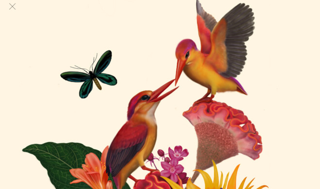 Geschaffen auf iPad Pro mit Apple Pencil