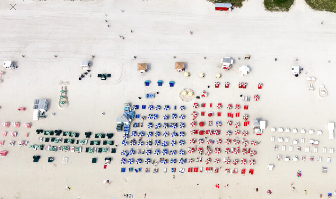 Aus dem Hubschrauber geknipst