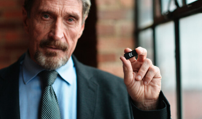 John McAfee präsentiert Everykey