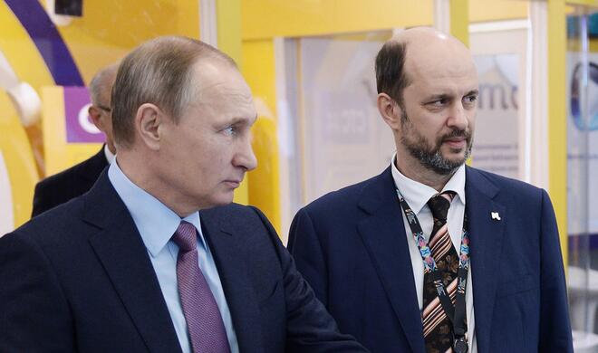 Vladimir Putin und Herman Klimenko
