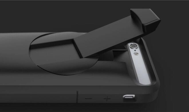 AMPWare-Akkuhülle mit Kurbel