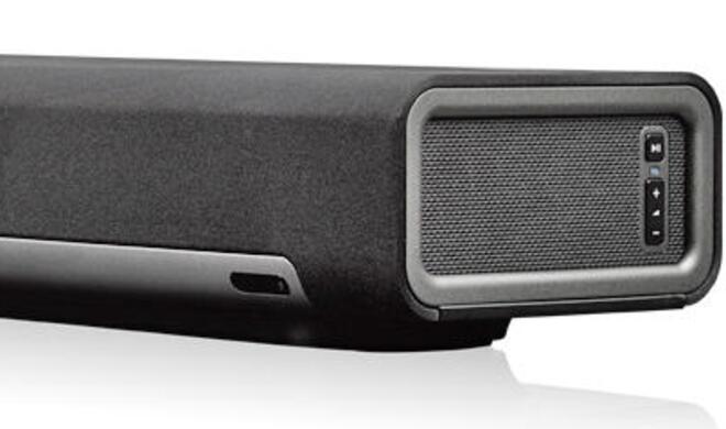 Die Playbar macht Sonos zur Heimkino-Anlage – in Kombi mit weiteren Playern auch mit Surround-Klang.