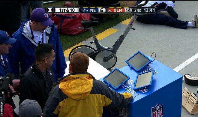 Die Surfaces der Patriots fielen während des NFL-Halbfinales aus