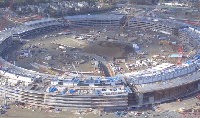 Apple Campus 2 im Februar 2016